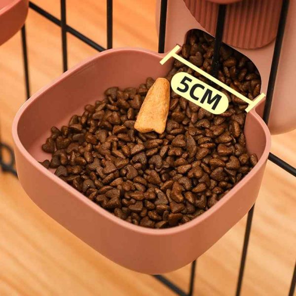 HOOPET Automatic Pet Bowls Cage Hanging Feeder Pet Water Bottle Food Container Dispenser Bowl for Puppy Cat Pet Feeding Product - Image 3