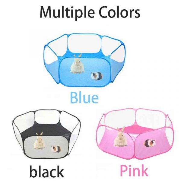 Portable Folding Pet Playpen Playpen for Small Dog Cat Game Playground Fence Hamster Chinchillas Guinea Pigs Small Animal Cage - Image 5
