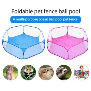 Portable Folding Pet Playpen Playpen for Small Dog Cat Game Playground Fence Hamster Chinchillas Guinea Pigs Small Animal Cage