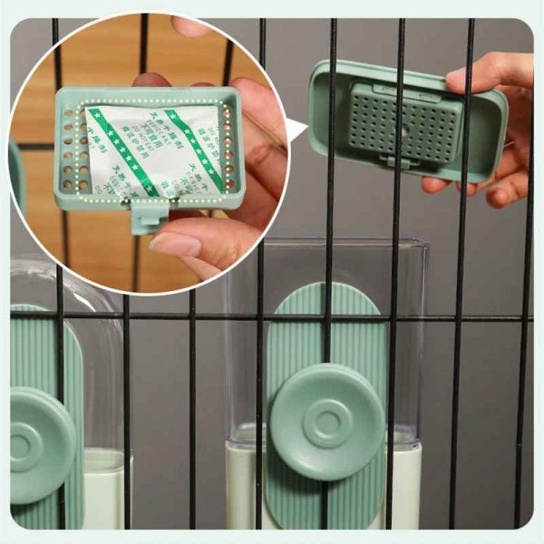 HOOPET Automatic Pet Bowls Cage Hanging Feeder Pet Water Bottle Food Container Dispenser Bowl for Puppy Cat Pet Feeding Product - Image 6